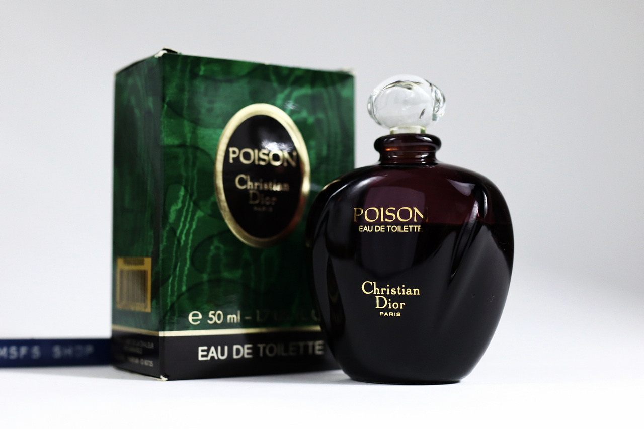 [Vintage] Christian Dior Poison EDT 50ml Splash แบบแต้ม - น้ำหอม Vintage
