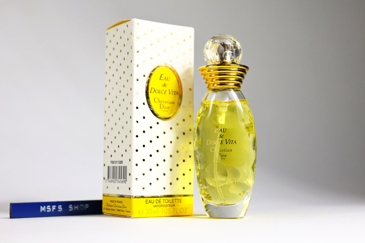 [Vintage] 🌟 Christian Dior Eau de Dolce Vita EDT 30ml Spray แบบสเปรย์ - น้ำหอม Vintage