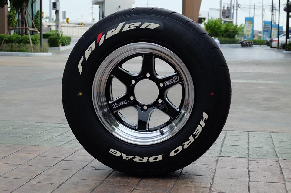 ล้อใหม่ ลายล่าสุด TORQ D1S ขอบ20 กลึงก้าน แดง