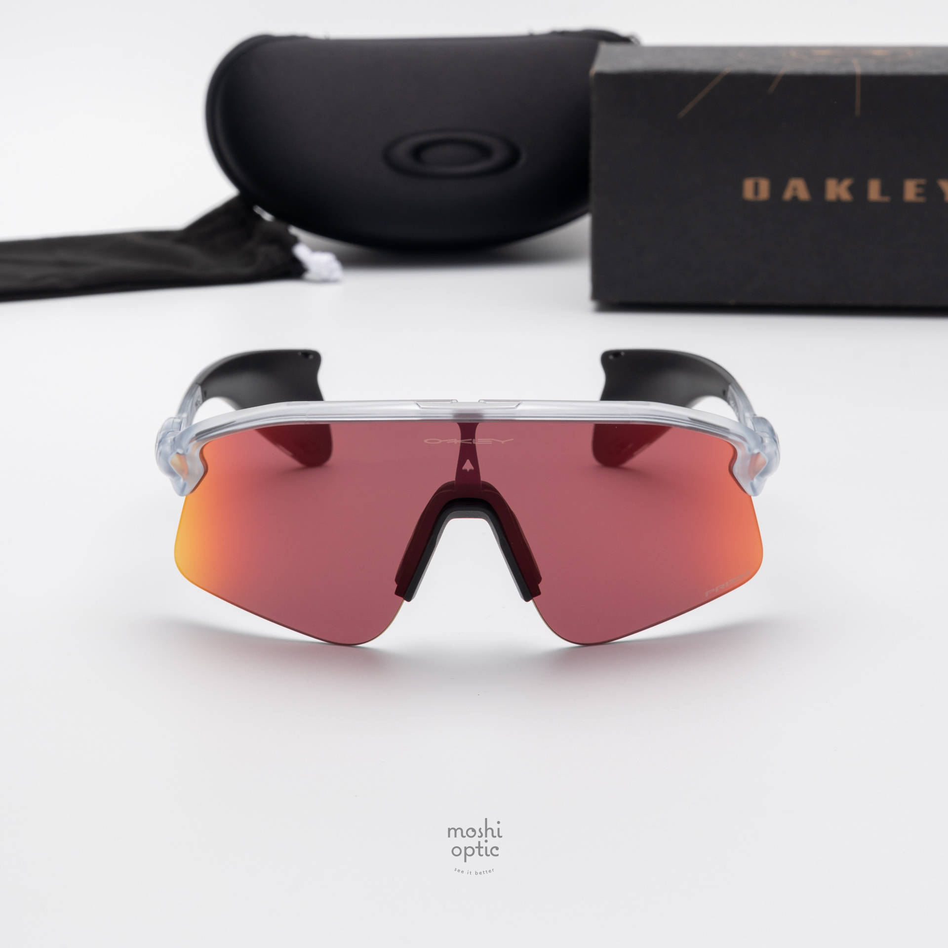OAKLEY STUNT DEVIL OO9517-10 Matte Clear Prizm Field