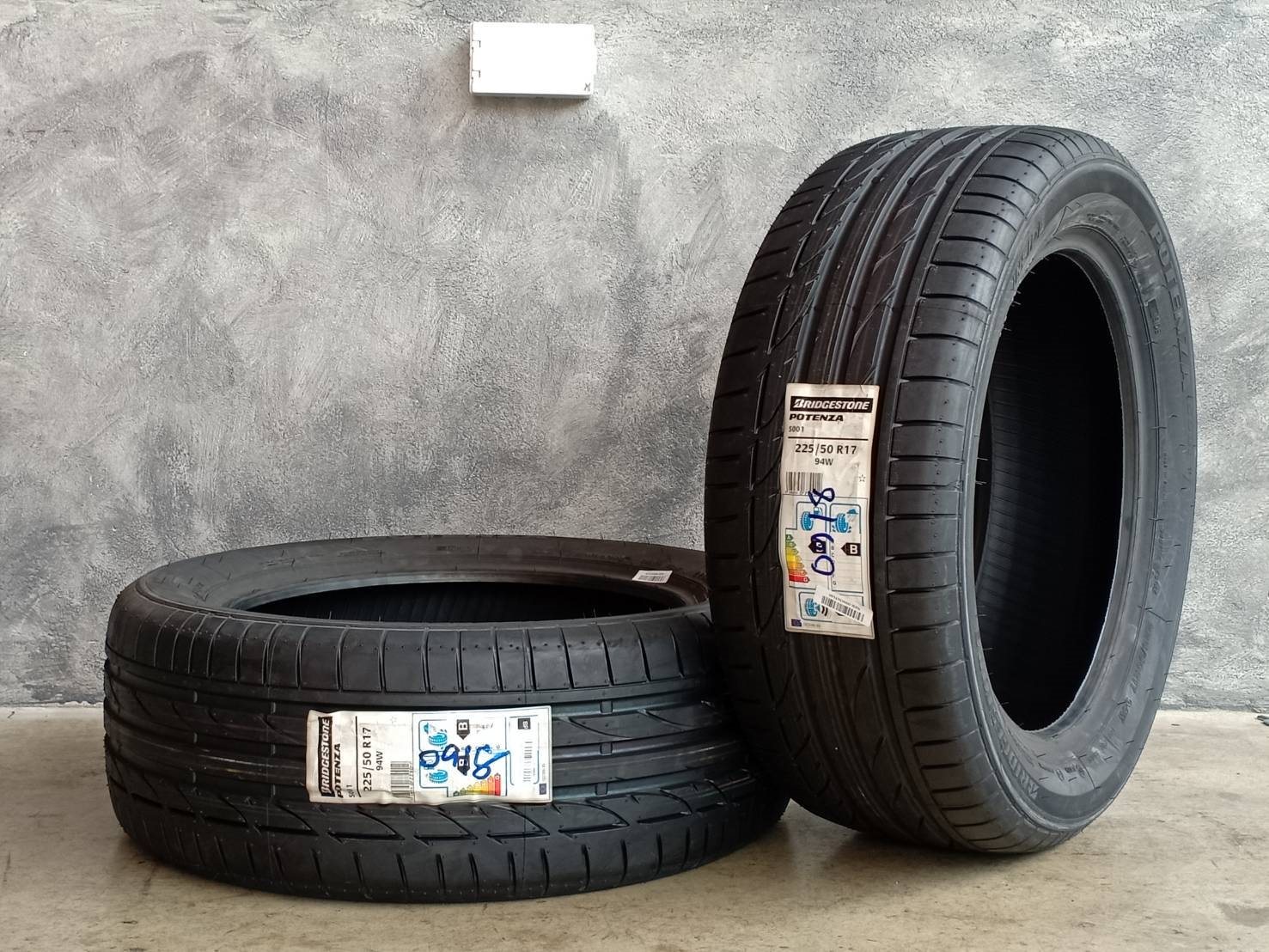ยางใหม่ BRIDGESTONE S001 225/50-17 เส้น 4500 ปกติ 7500