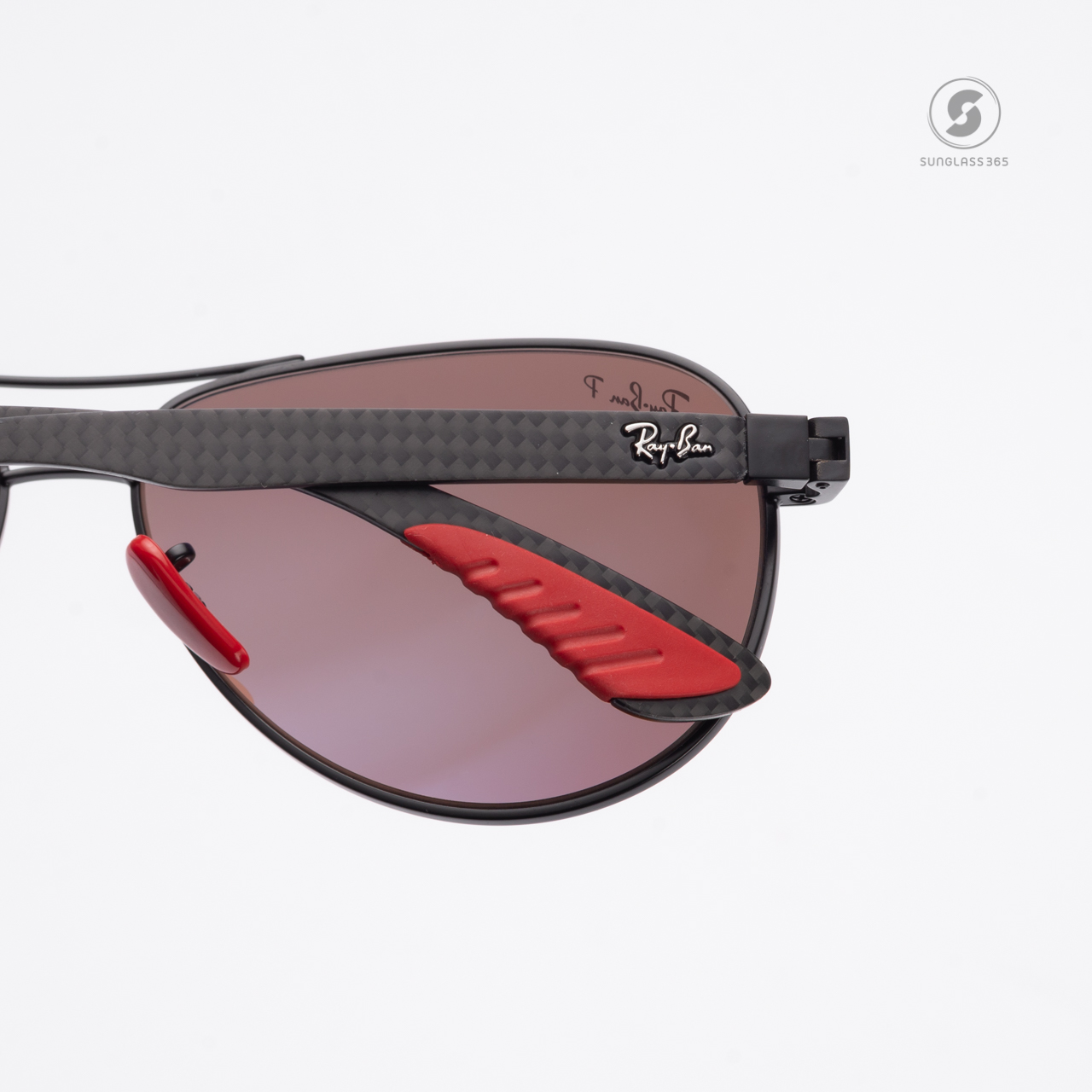 Ray-Ban RB8331M F002H2 Ferrari Collection Black Polarized