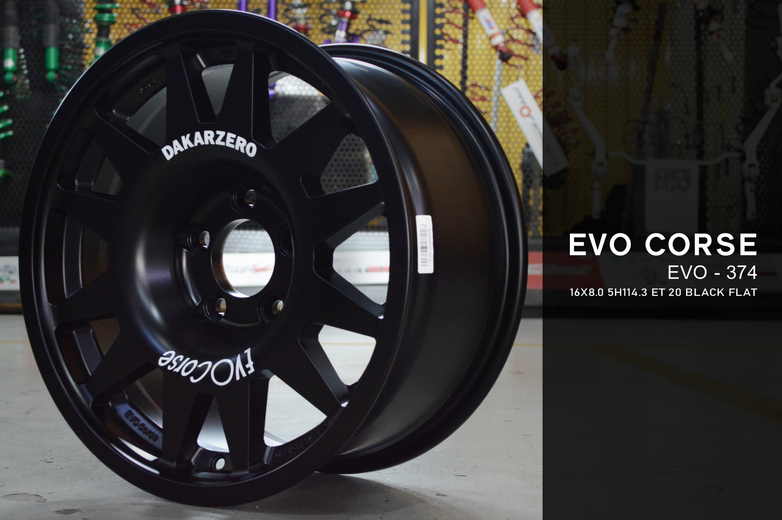 ล้อ EVO CORSE 16 พร้อมยาง DUNLOP ราคาถูก เดือนละ 2880