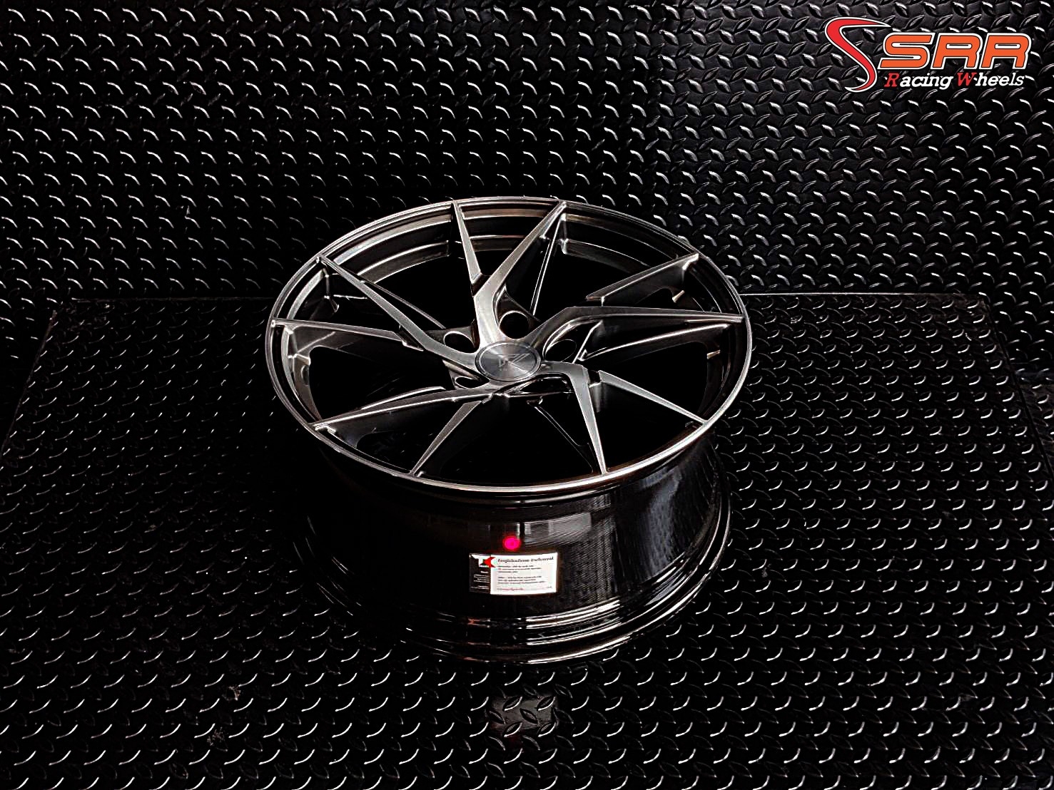 TKF01 18X8.5 5X112-114.3 35 P-BRUSH HYPER DARK