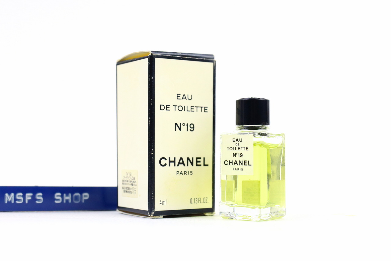 [Vintage] CHANEL N°19 EDT 4ml ขวดจิ๋ว แบบแต้ม - น้ำหอม Vintage