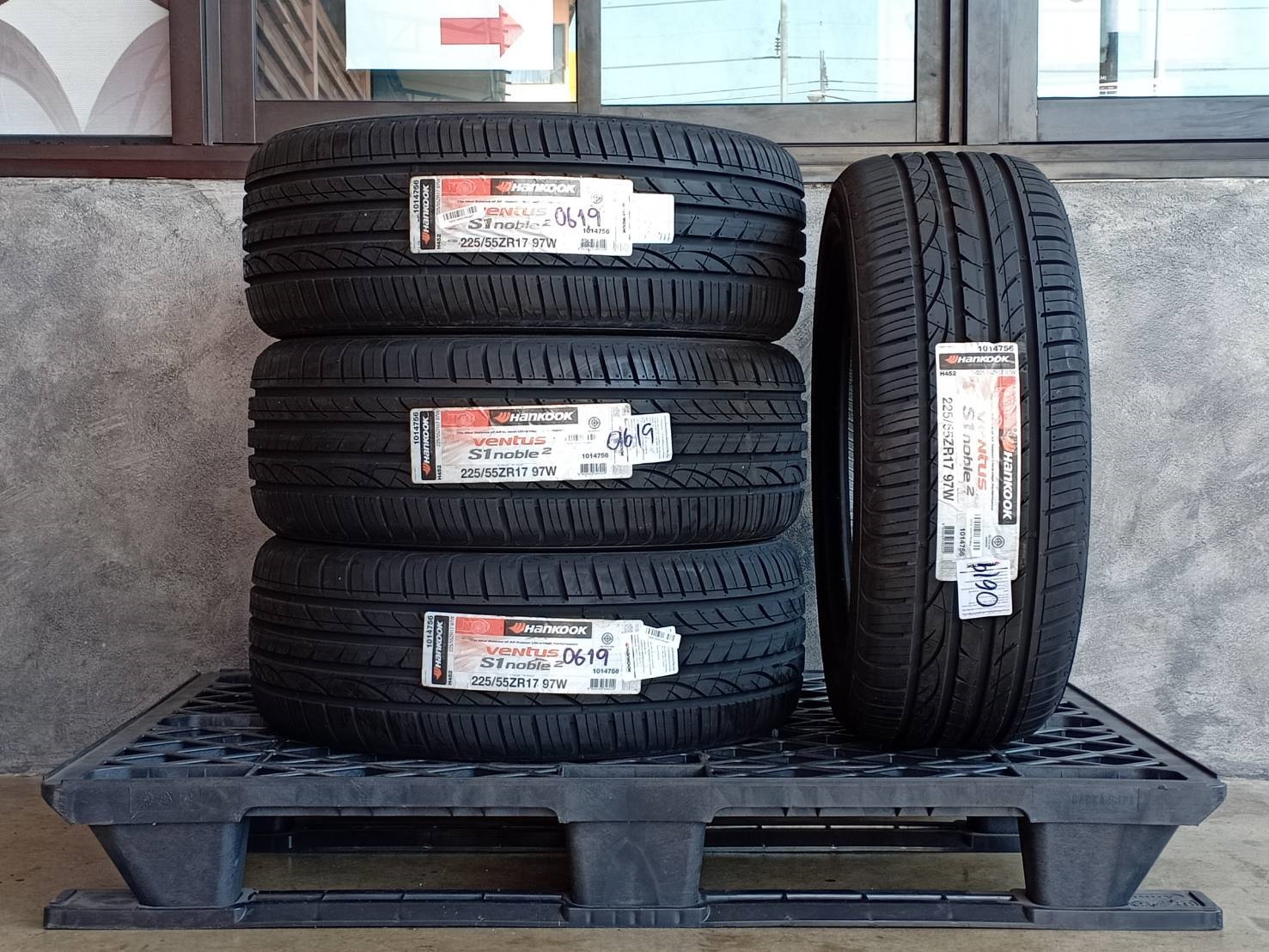 HANKOOK VENTUS S1 NOBEL2 225/55ZR17 ปี19