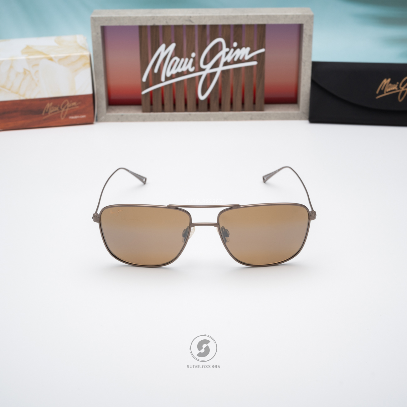 แว่นกันแดด Maui Jim MIKIOI MJ H887 01 HCL Bronze
