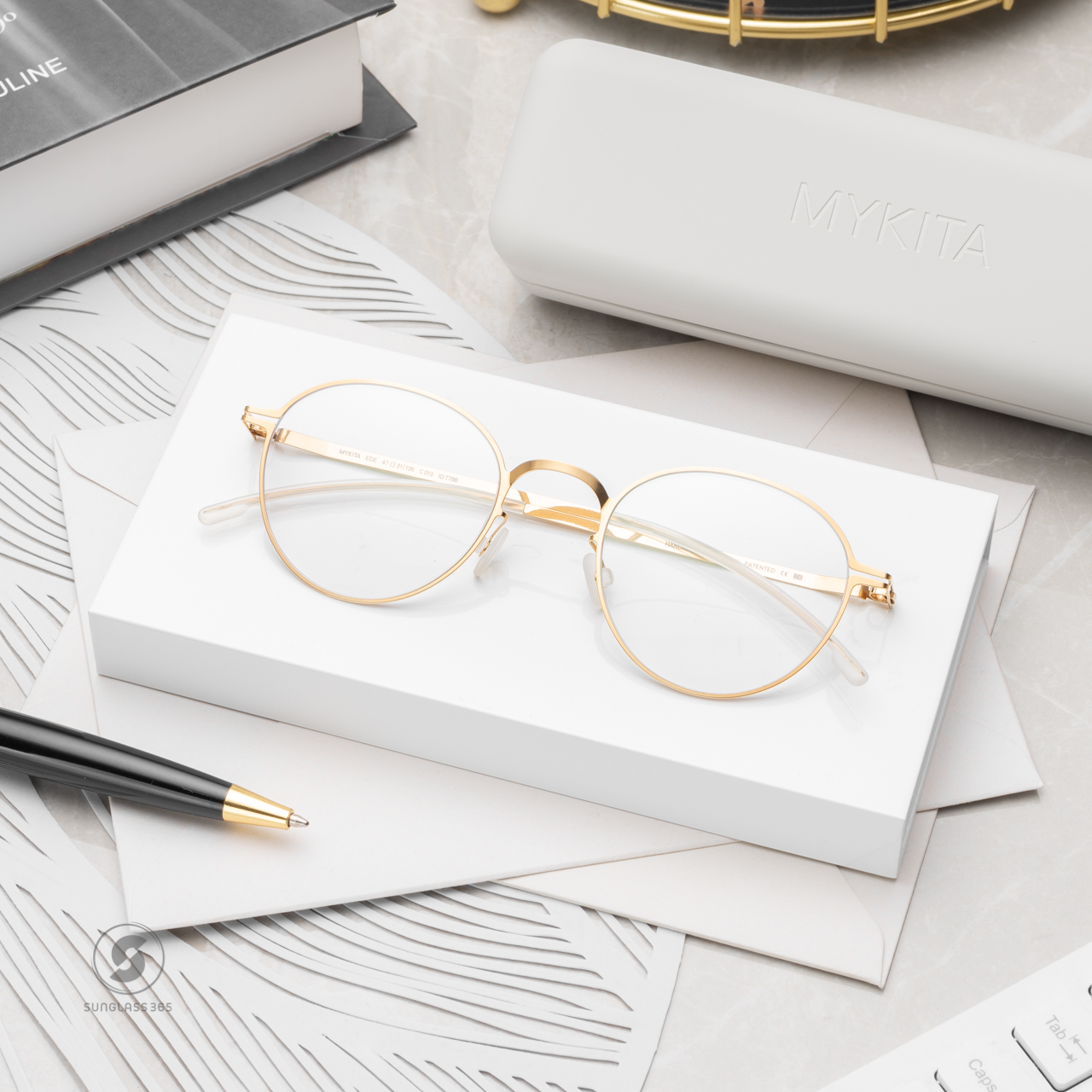 แว่นสายตา MYKITA EDE Glossy Gold