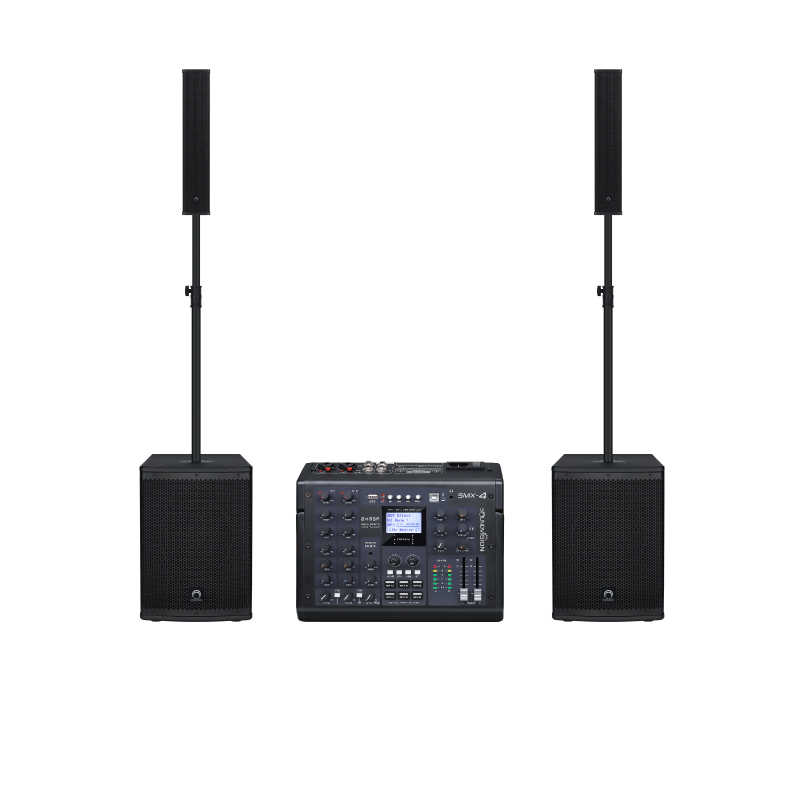 ชุดเครื่องเสียง SOUNDVISION ACS-1000 คู่ + SMX-4