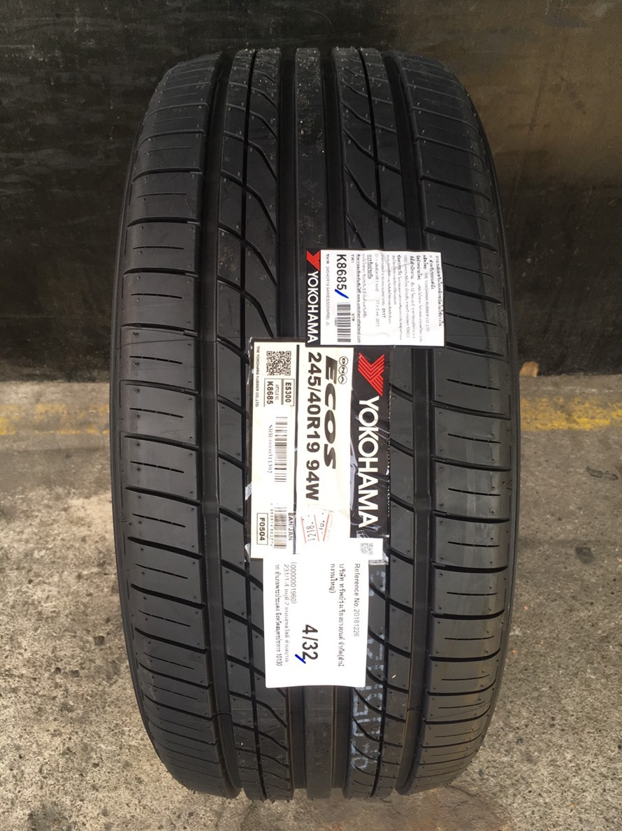 YOKOHAMA 245/40R19 ES300 ยางญี่ปุ่น ตัวใหม่ ราคาพิเศษ