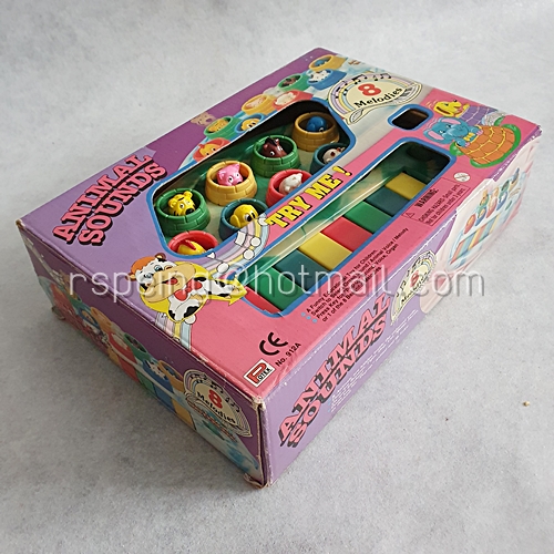 ของเล่นวินเทจ เปียโนเสียงสัตว์ ออร์แกนเสียงสัตว์ Animal Sounds with 8 Melodies