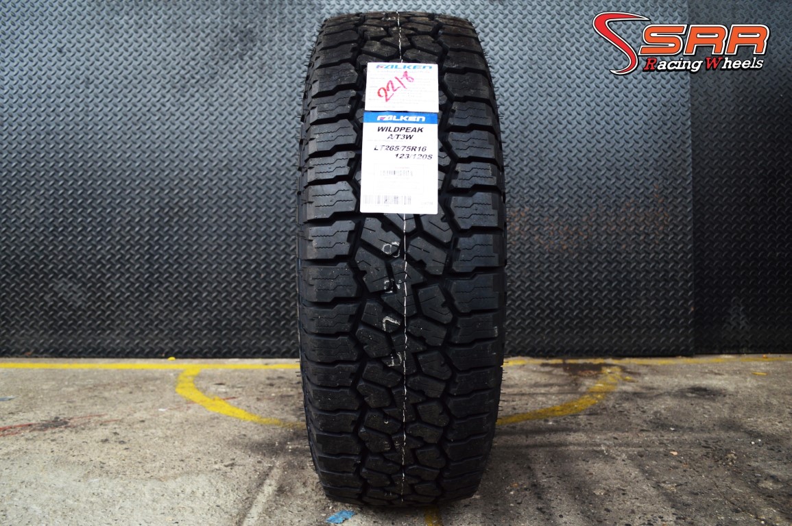 ยางมาใหม่ FALKEN WILDPEAK A/T3W 265-75-16 ราคาใหม่