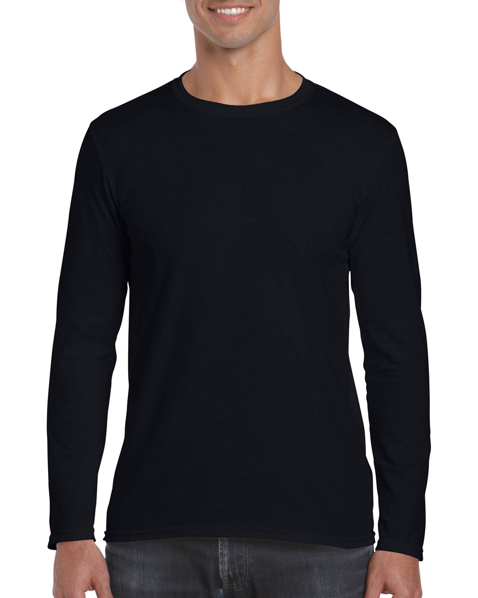 เสื้อแขนยาว รับสกรีนเสื้อเเขนยาว cotton100 พรีเมี่ยม gildan USA