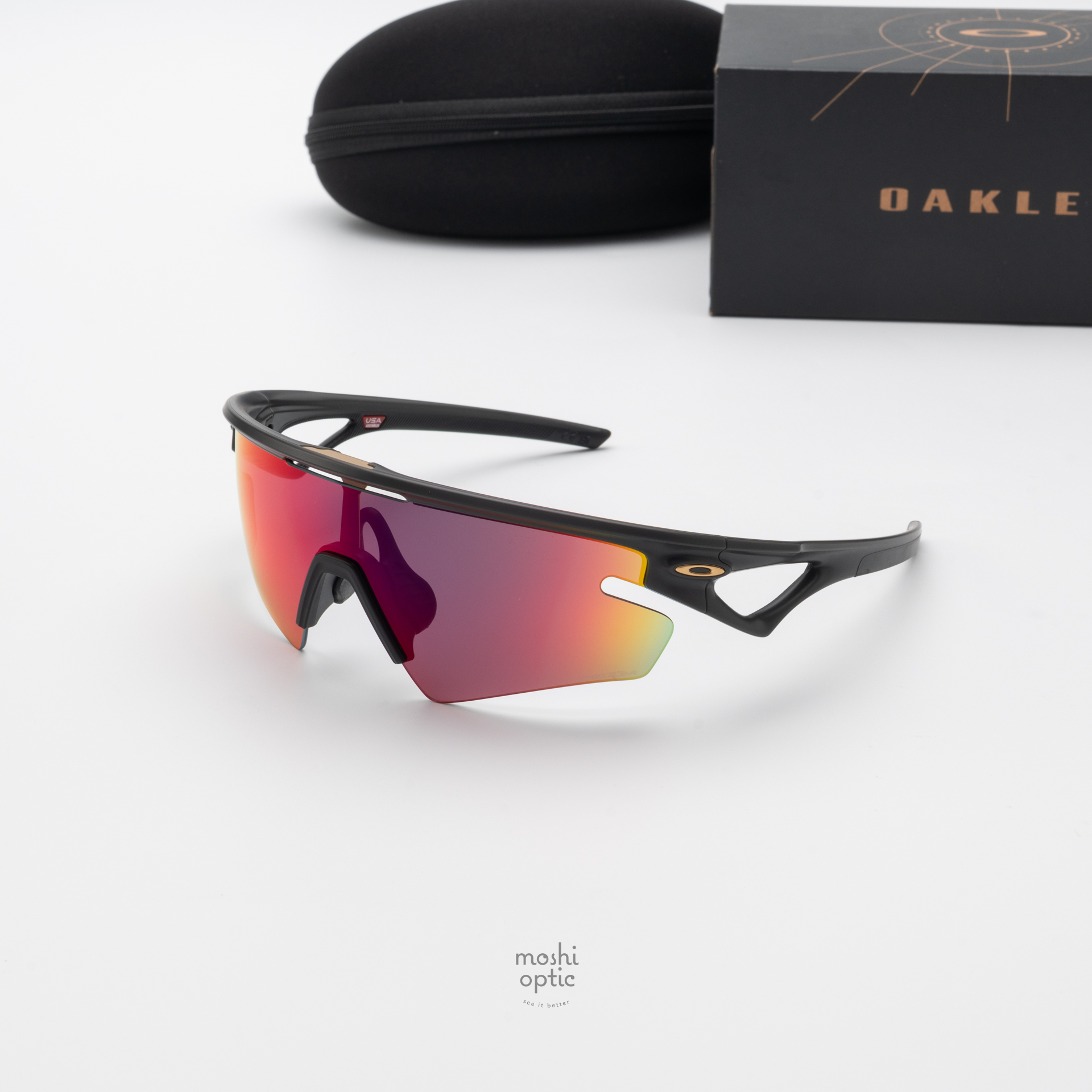 OAKLEY Sphaera Slash OO9499-06 Matte Carbon Prizm Road