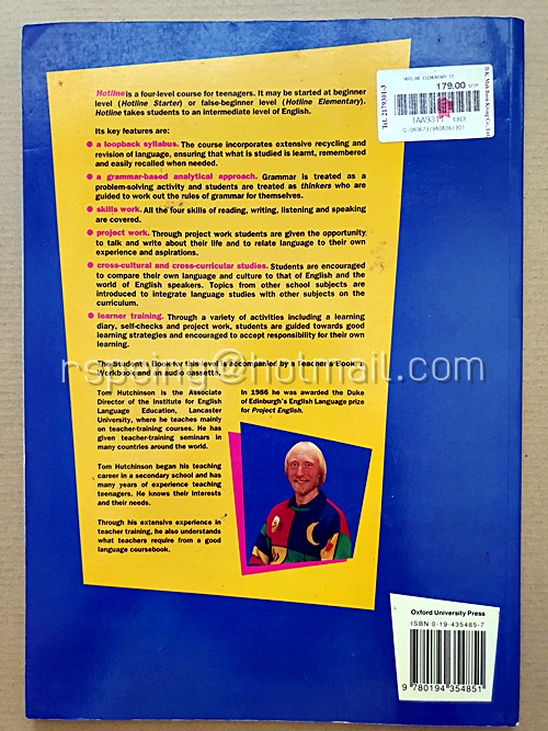 Hotline Elementary Student's Book