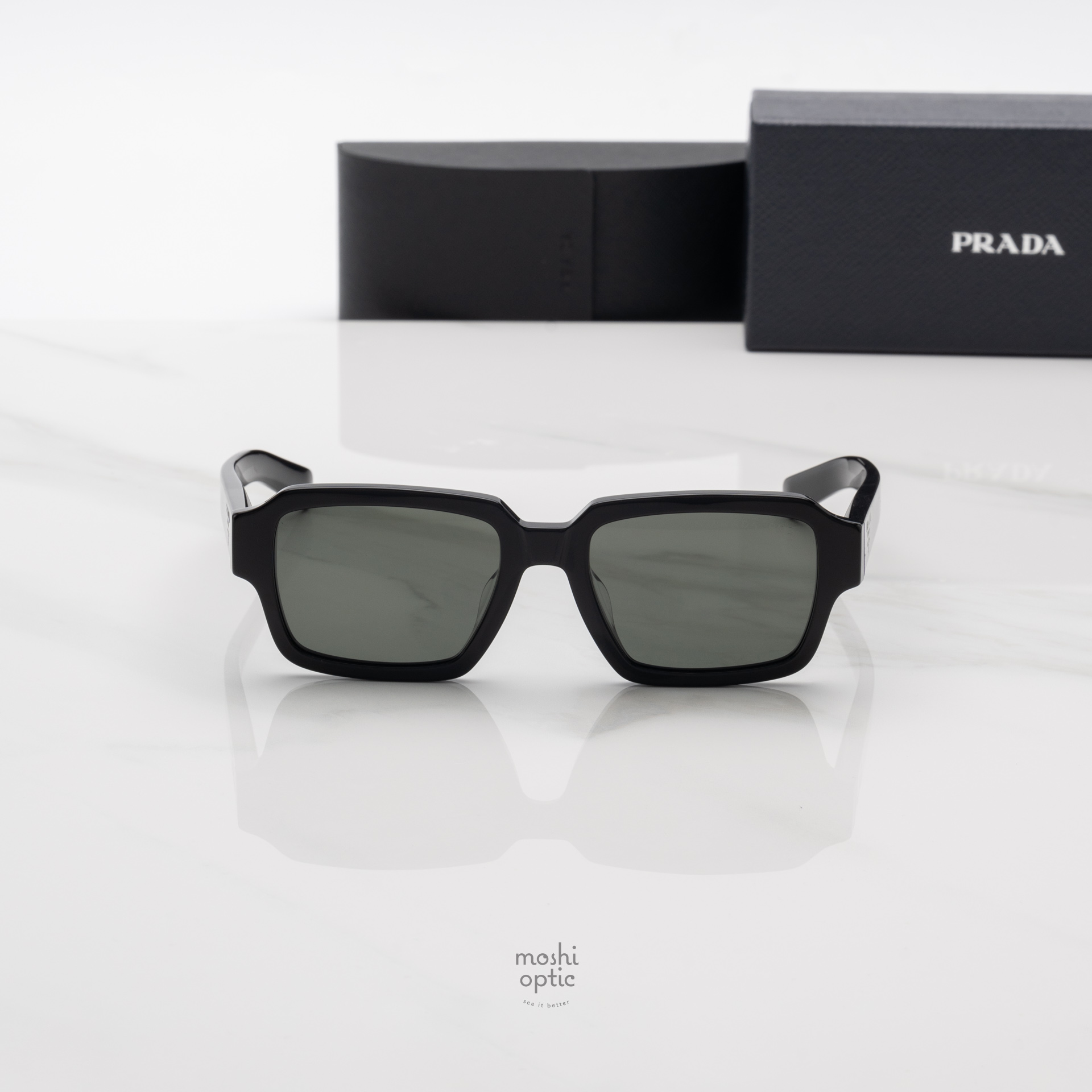 แว่นกันแดด PRADA PR02ZSF 1AB03R