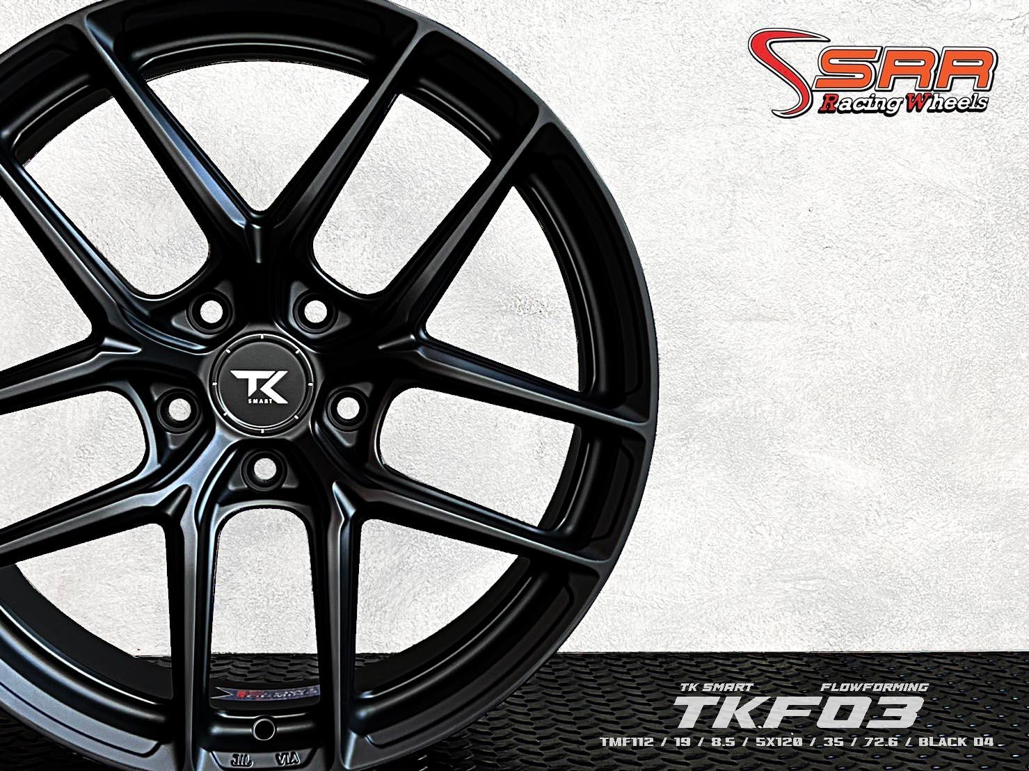 FLOWFORMING FOR BYD SEAL : TMF112 19X8.5 5X120 35 BLACK D4 (ดำด้าน)