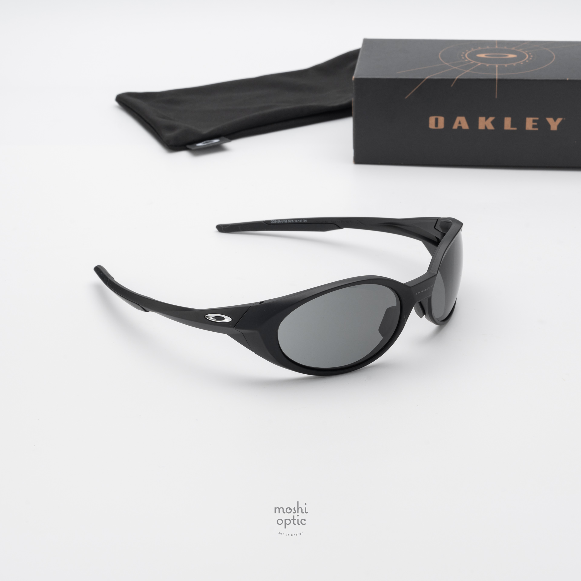 OAKLEY Eyejacket Redux OO9438-01 Matte Black Prizm Grey