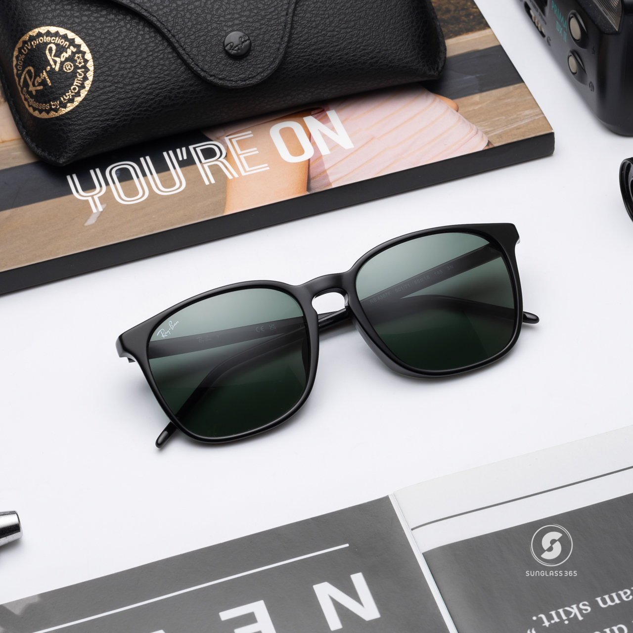 Ray Ban RB4387F 901/71 Black