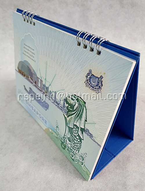 ปฏิทินตั้งโต๊ะ ธนาคารกรุงเทพ 2558 (2015) AEC หลากหลาย กลมกลือน