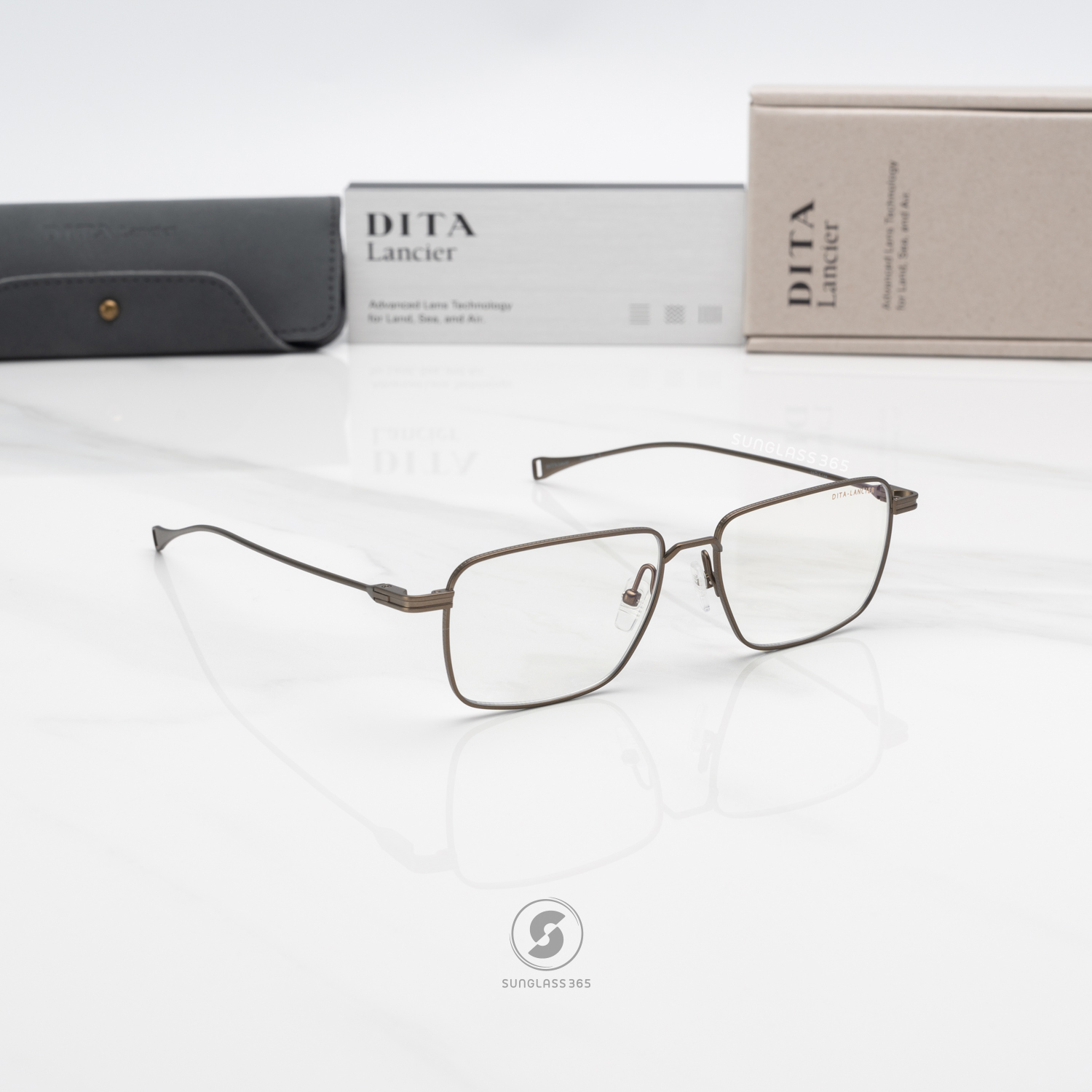 แว่นสายตา DITA LANCIER DLX124 A 02 with Blue Control Lens