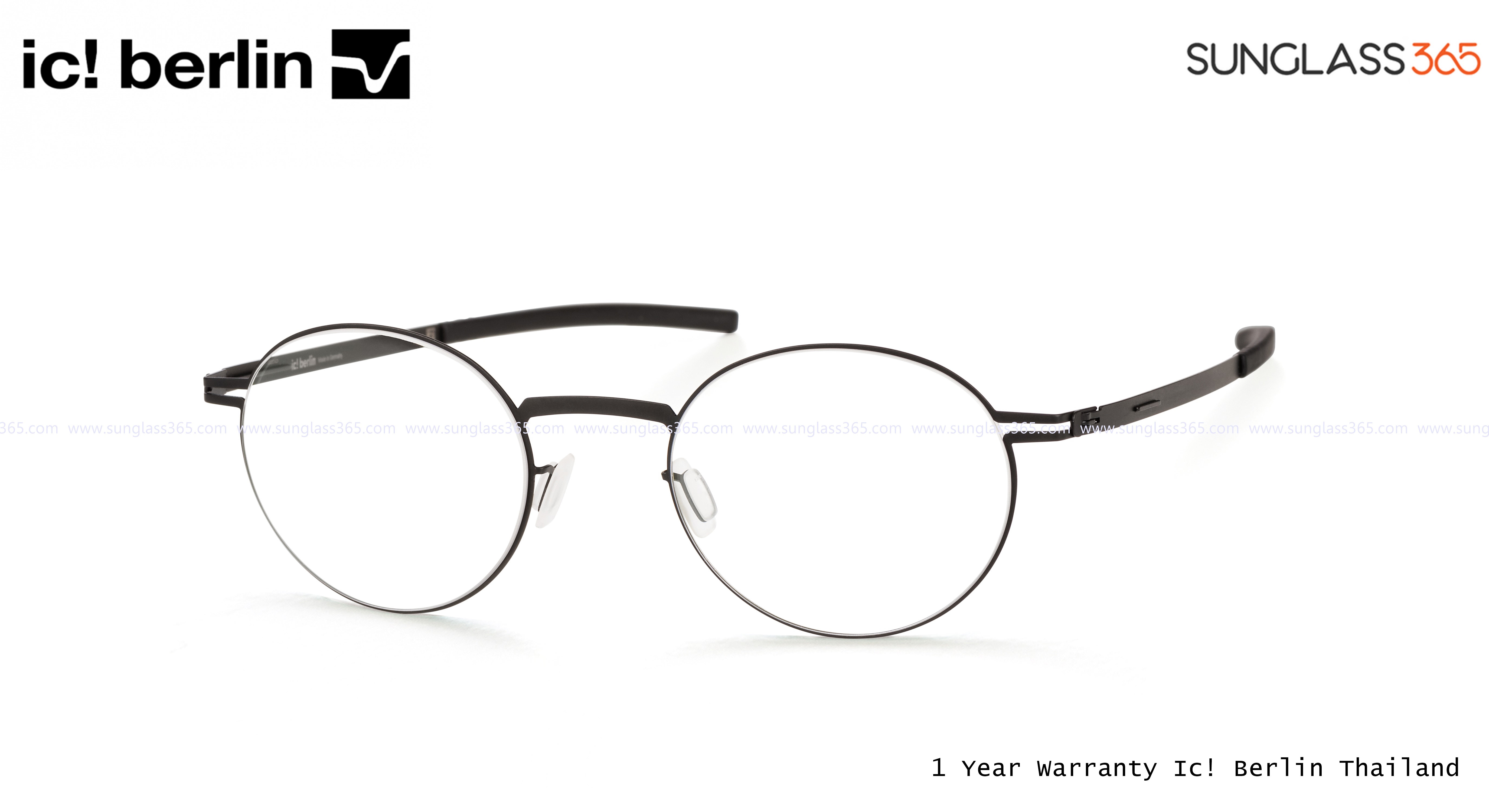 กรอบแว่น IC BERLIN Sarma Black