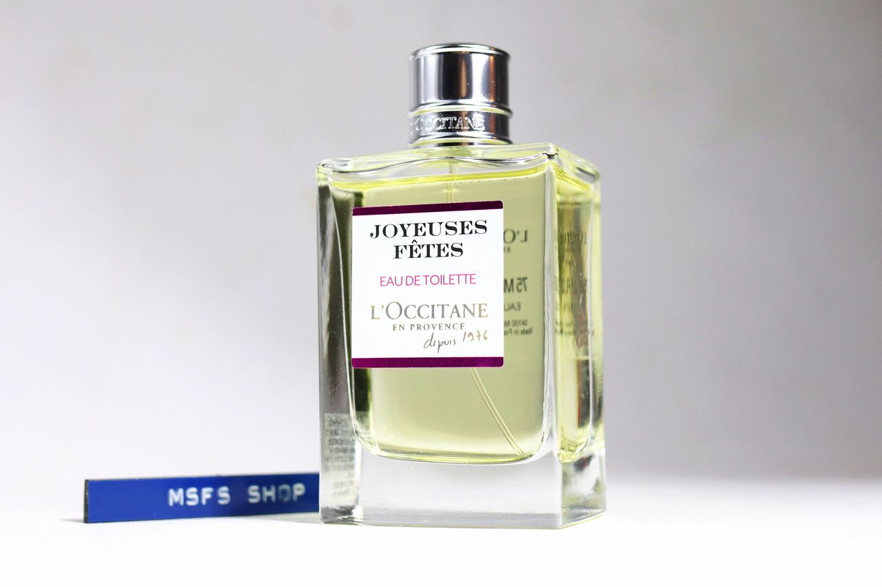 [มือสอง] L'Occitane En Provence Joyeuses Fetes EDT 75ml Splay แบบสเปรย์ - น้ำหอมมือสอง
