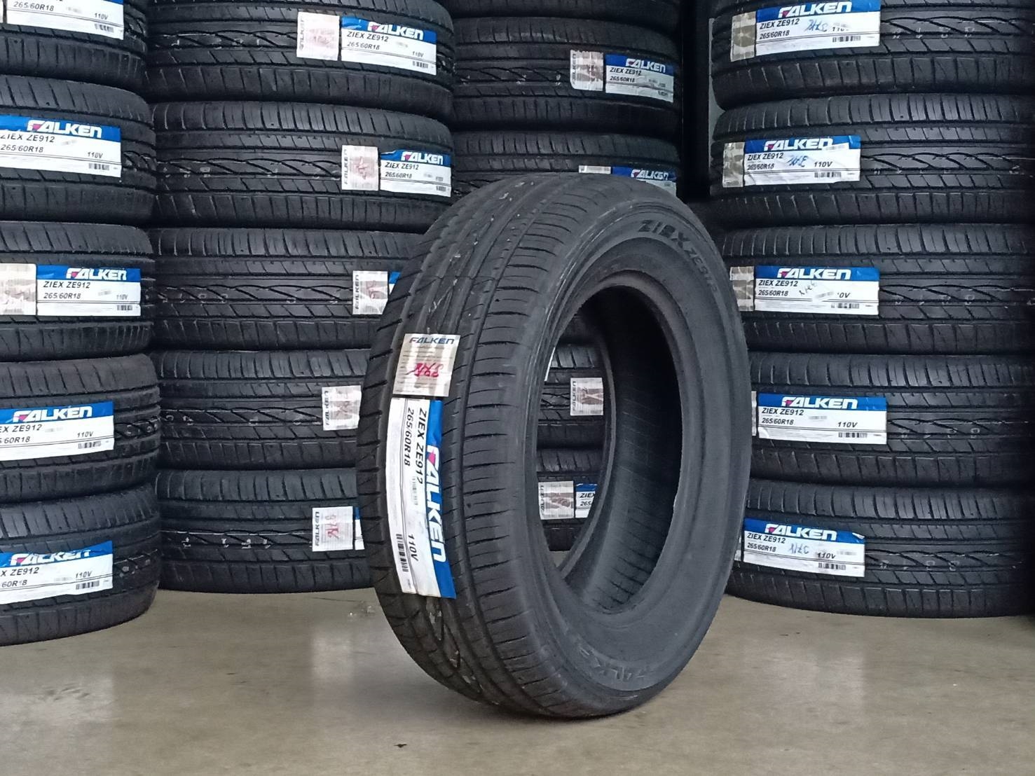 ยางเข้าใหม่ ลดราคา FALKEN ZE912 265/60R18 110V Y18