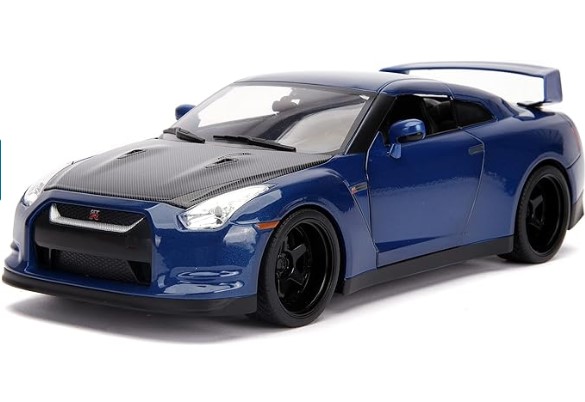 พรีออเดอร์ โมเดลรถ โมเดลรถยนต์ Fast & Furious Nissan GT-R R35 1:18 และ โมเดล brian 3 นิ้ว