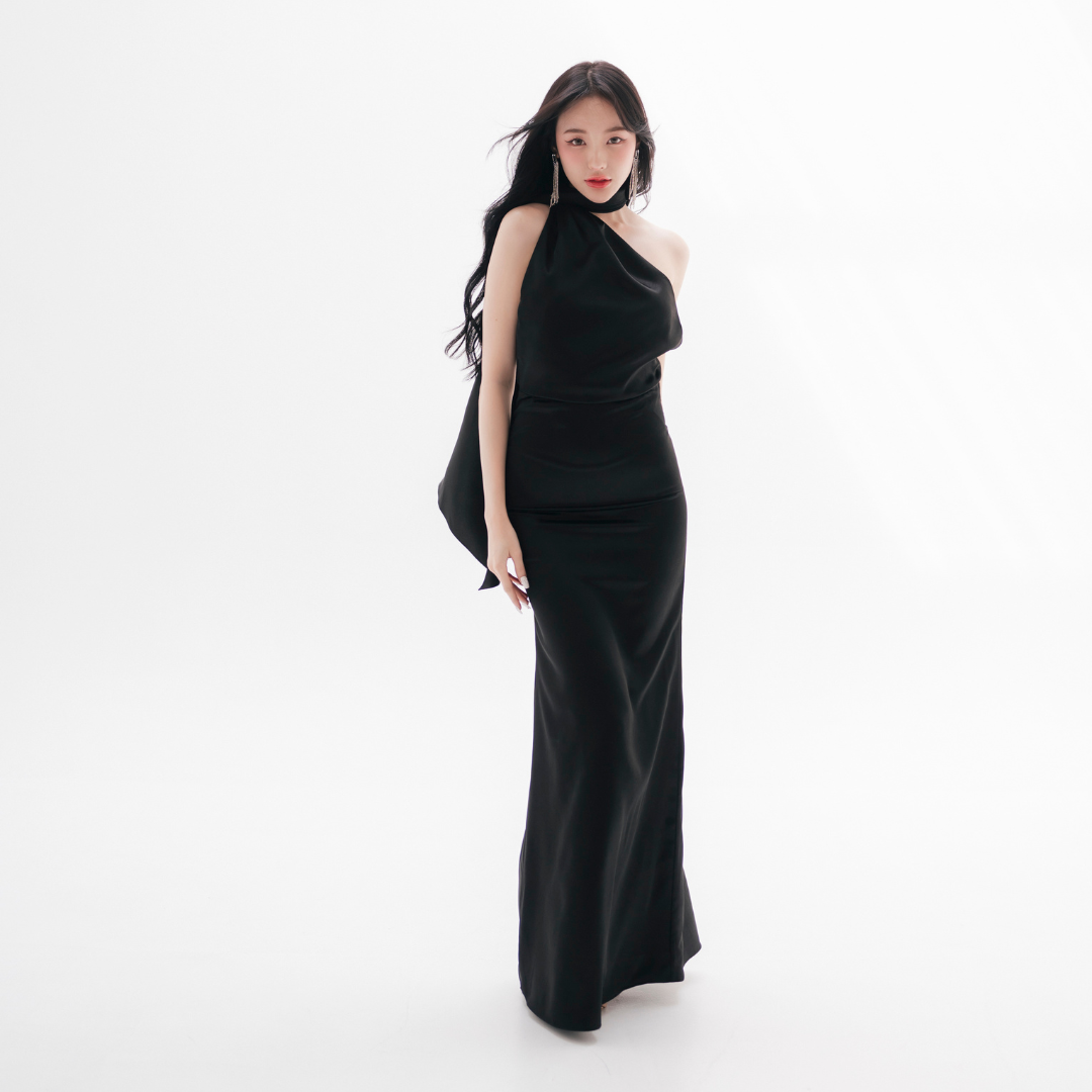 Lism D-095 Eternal Satin Gown ชุดเดรสยาวซาติน