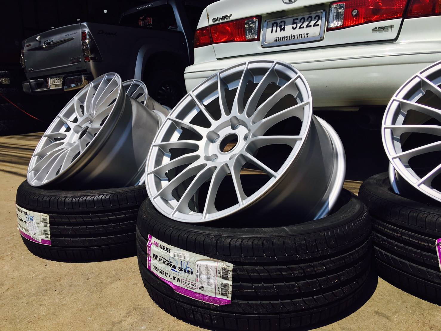 ENKEI RS05RR ขอบ17 ใส่5รู100