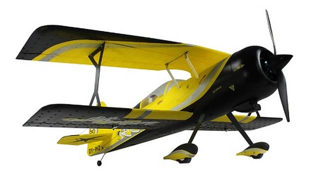 Dynam Pitts Model 12 Yellow 1070mm. PNP Combo Set