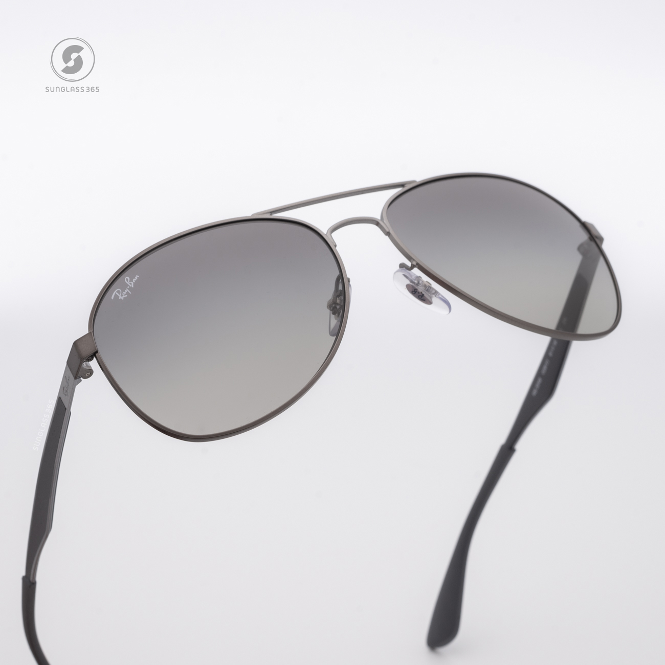 Ray Ban RB3549 029/11 Matte Gunmetal Grey Gradient