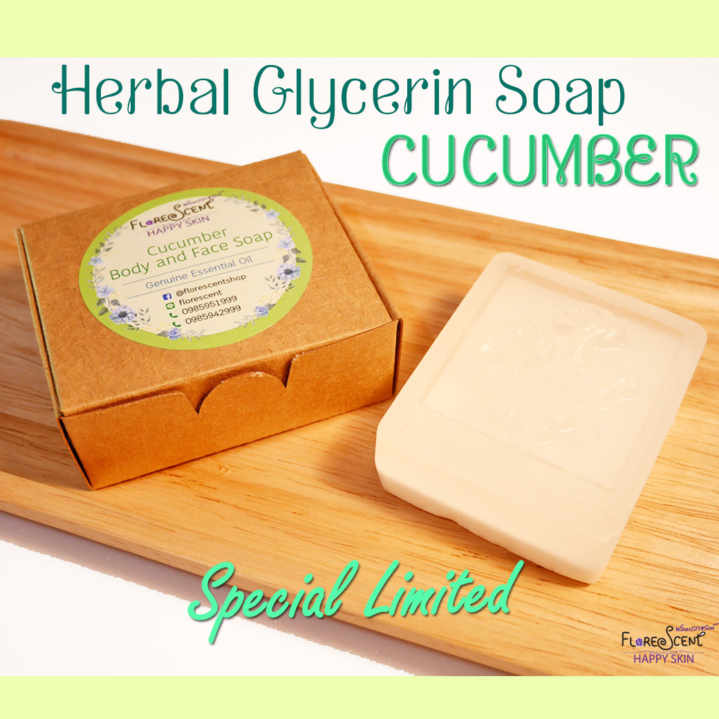 CUCUMBER POWDER GLYCERIN SOAP
