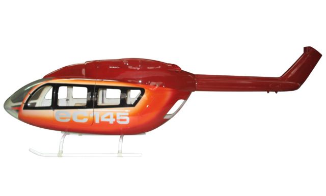 600 - EC145 Phoenix Fire Dept. with Elbow Metal Tail Gear set