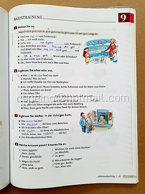 Menschen Deutsch als Fremdsprache Arbeitsbuch A1.1 (พร้อม CD)