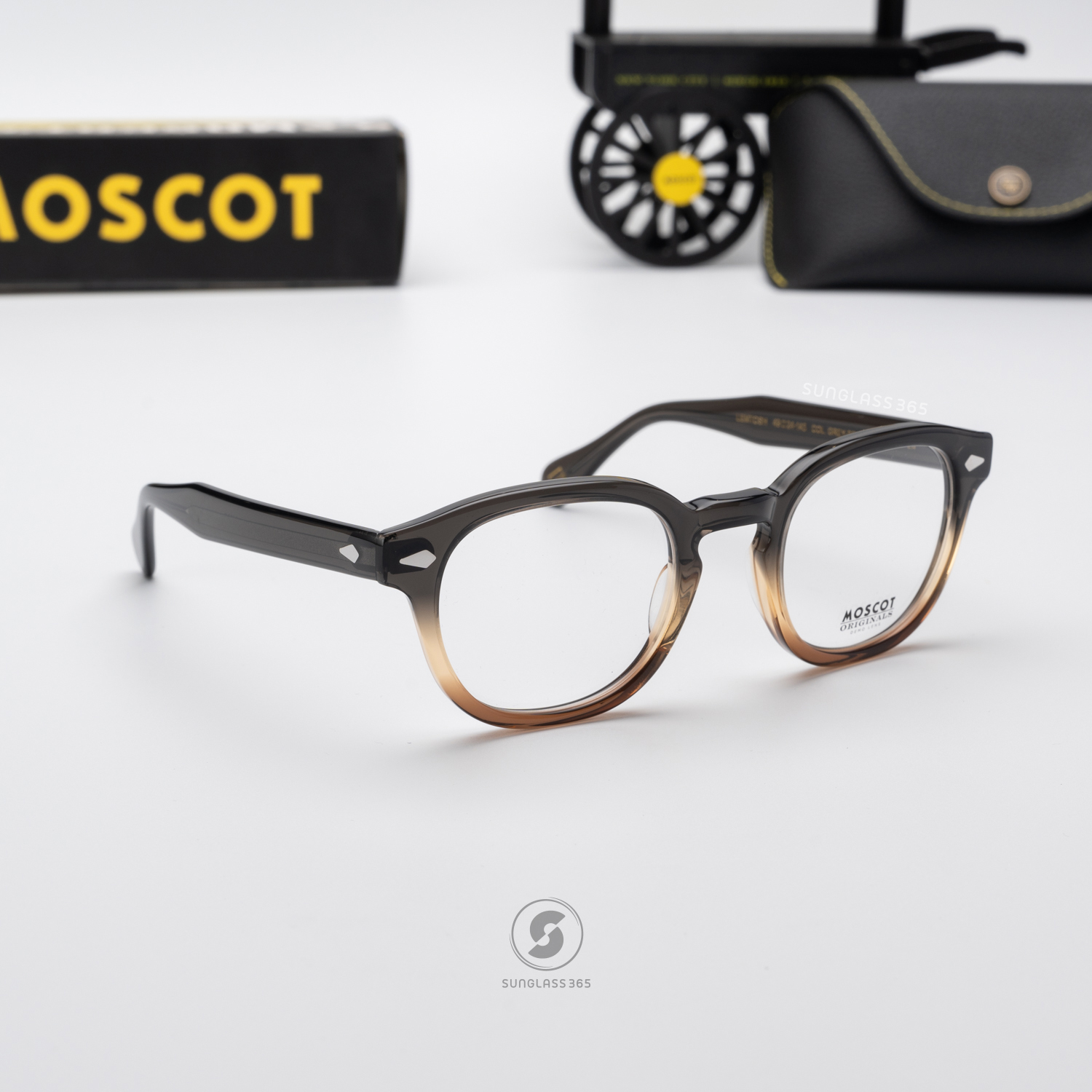 แว่นสายตา Moscot Lemtosh Col. Grey Brown Fade