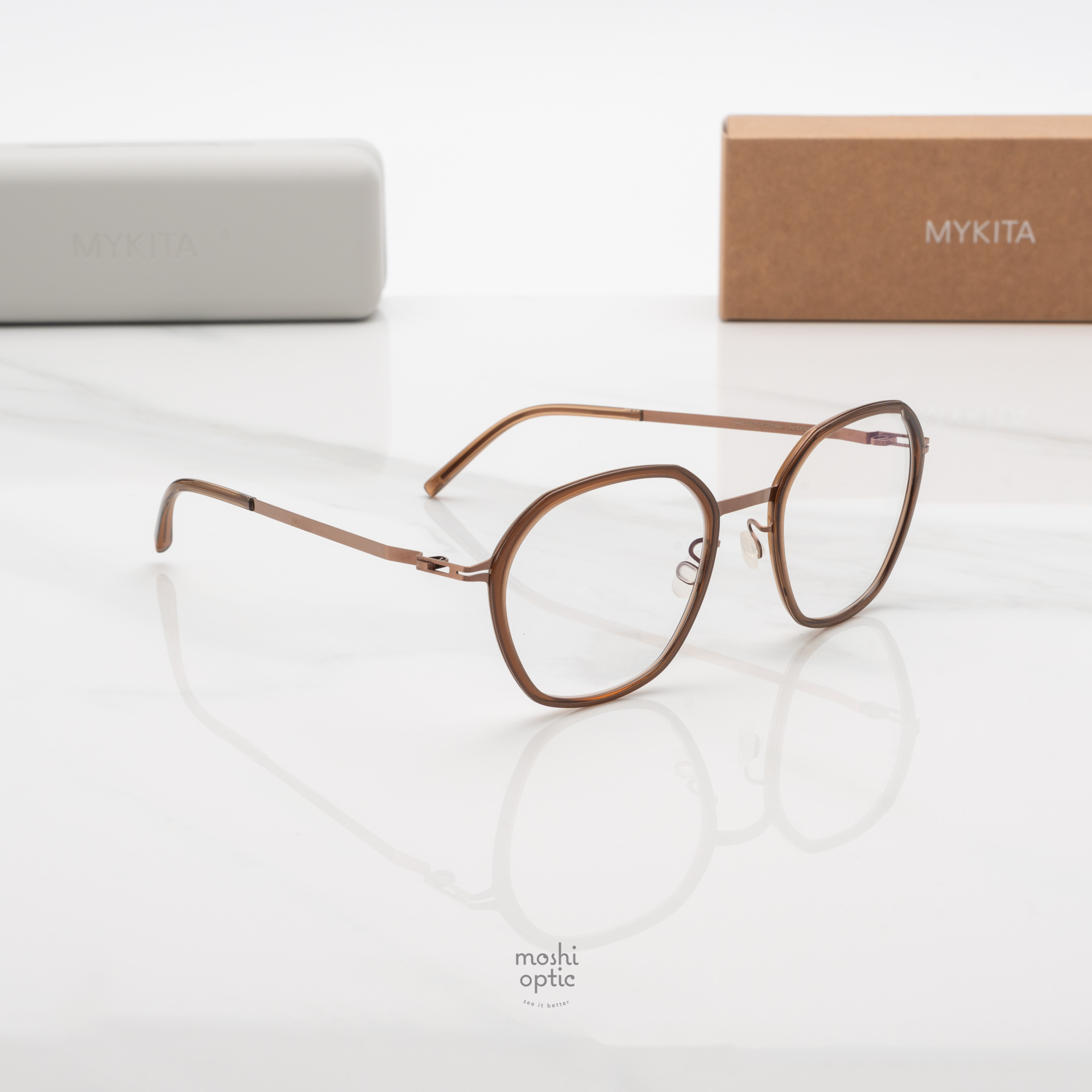 แว่นสายตา MYKITA SUVI A40 Shiny Copper Topaz