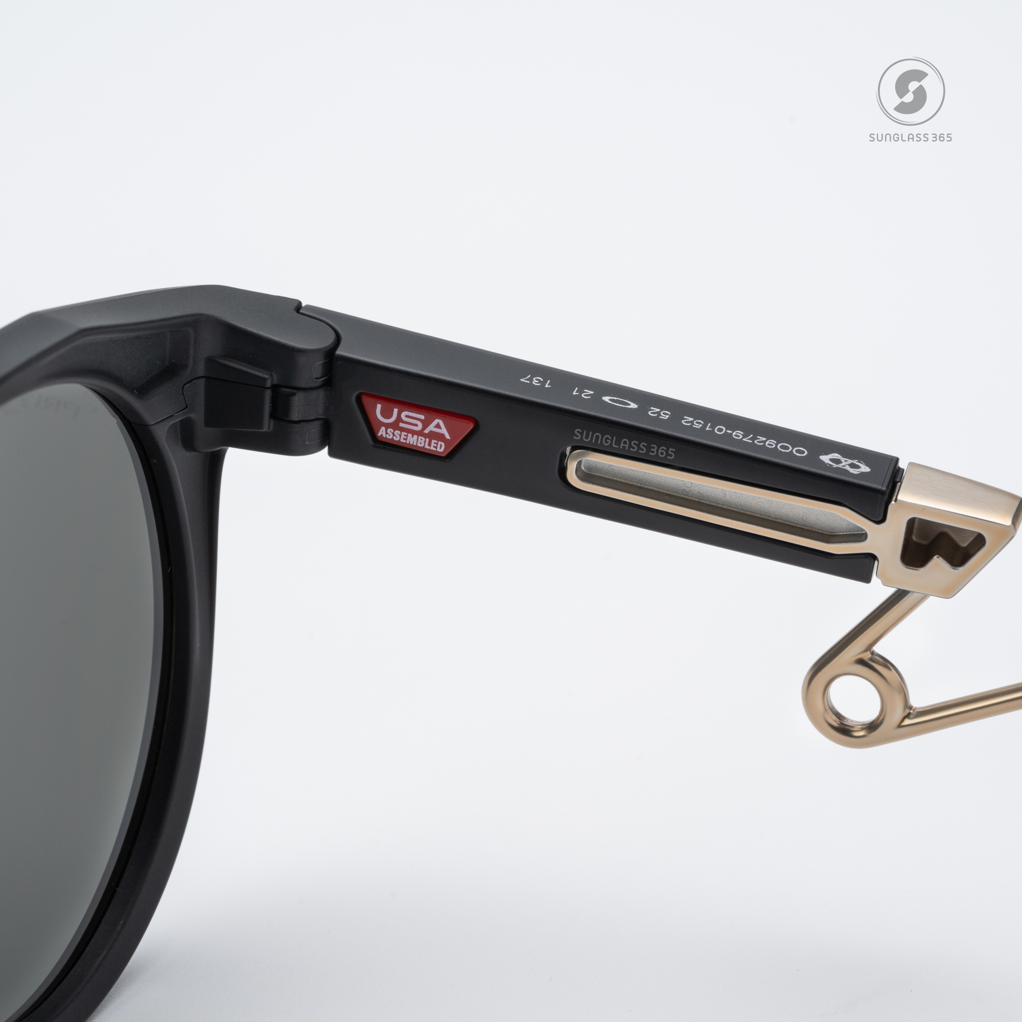 OAKLEY HSTN METAL OO9279-01 Matte Black Prizm Black