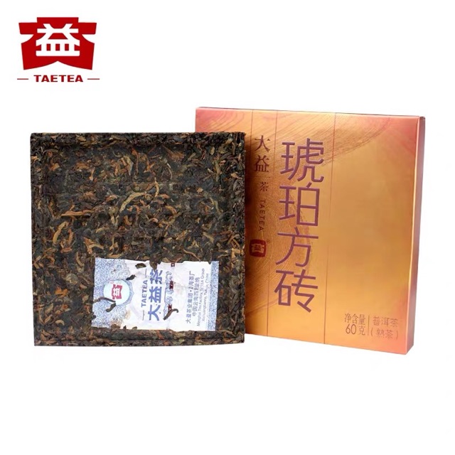 ชาผู่เอ๋อร์สุก ต้าอี้ รุ่น ฮู่โฟ้ฟางจวน ปี 2014 น้ำหนัก 240 กรัม