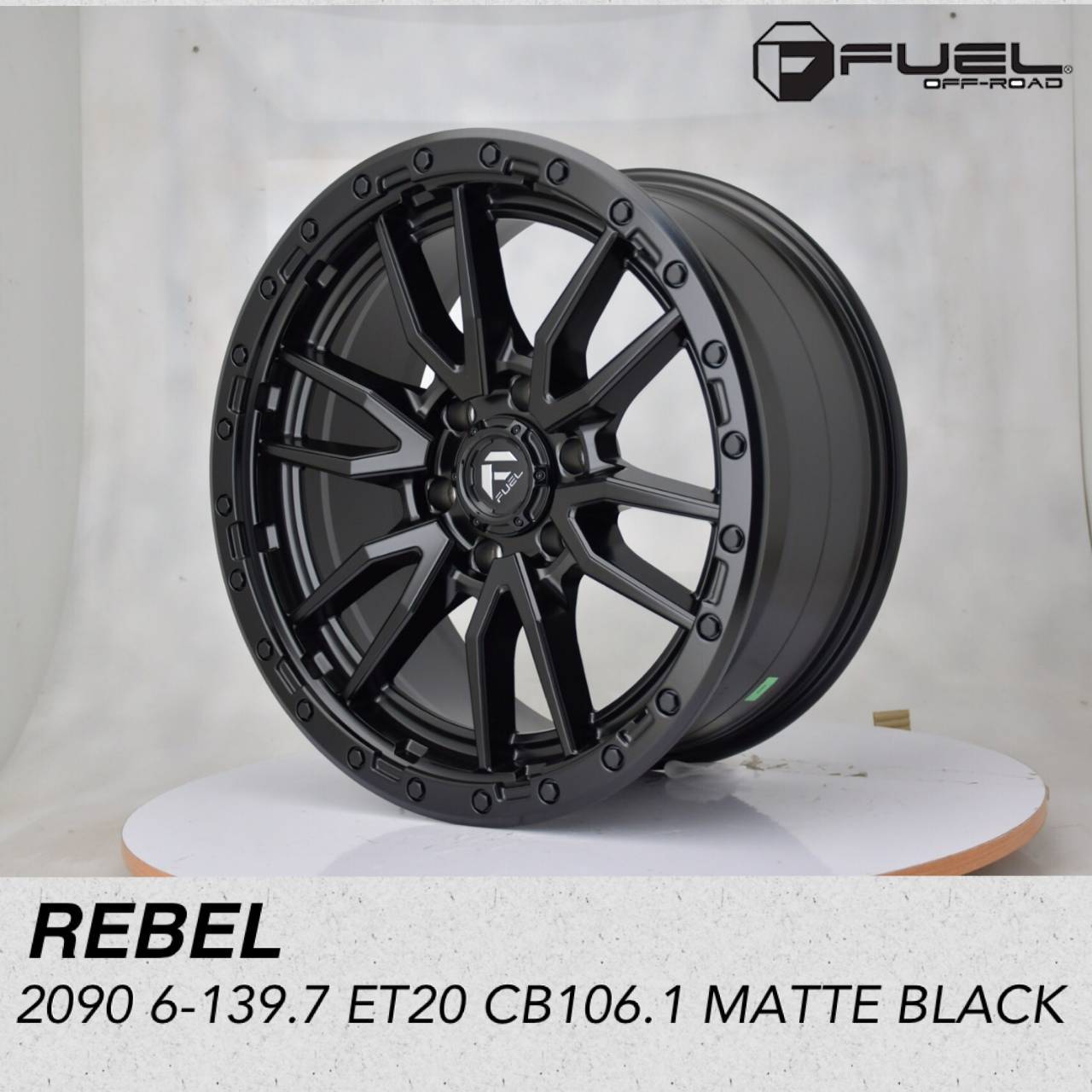 ล้อแท้ FUEL REBEL ขอบ20 ราคาพิเศษ