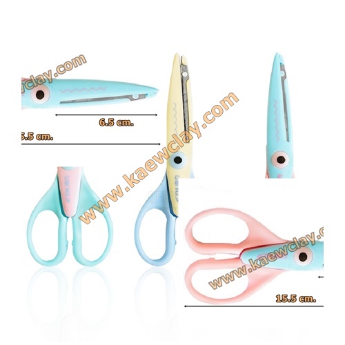 กรรไกรซิกแซก 6 นิ้ว (Zigzag scissors 6 inches)