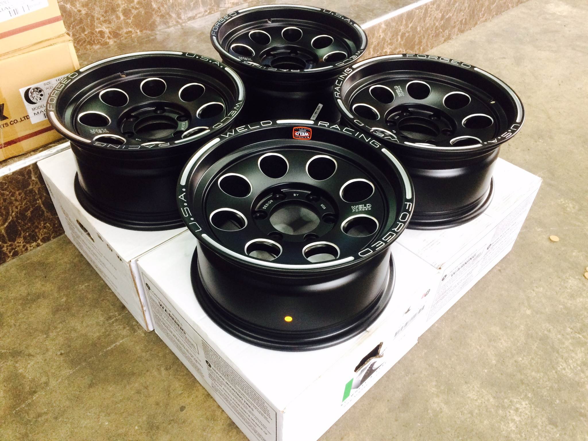 ล้อใหม่ WELD ขอบ16 งาน KC WHEELS ราคาถูก