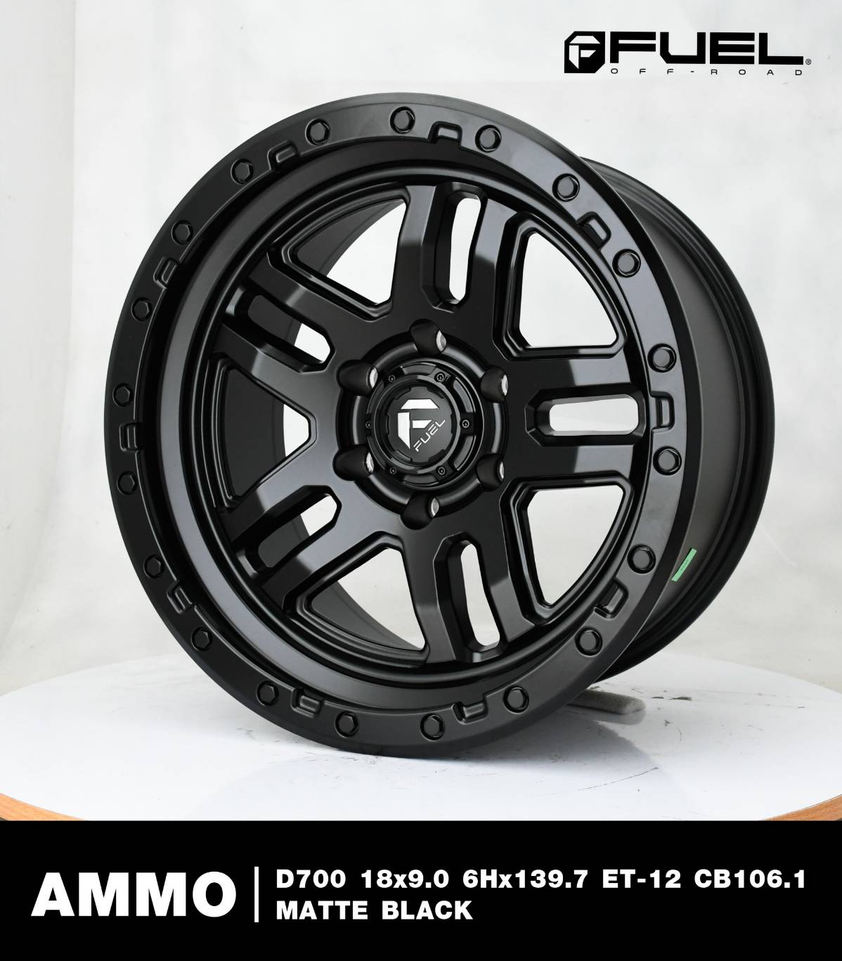 ล้อแท้ FUEL AMMO ขอบ18 ราคาพิเศษ