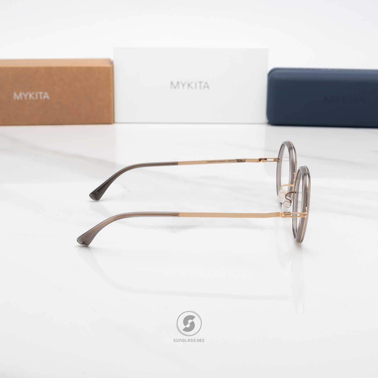 แว่นสายตา MYKITA ALYA C653 A83 Champagne Gold Clear Ash