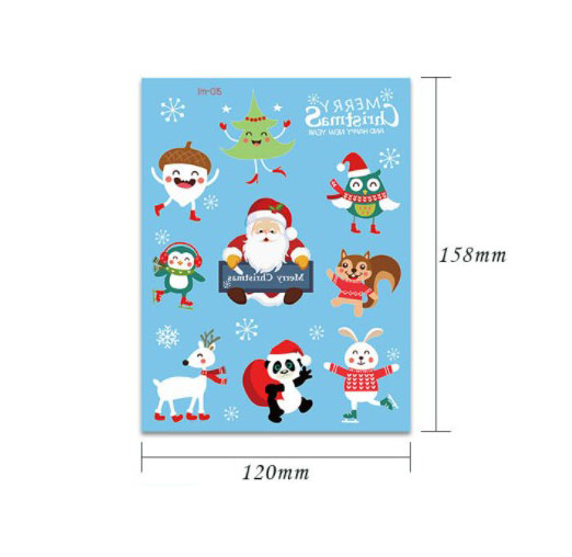 Tattoo Christmas สติ๊กทูคริสต์มาส แทททู #B