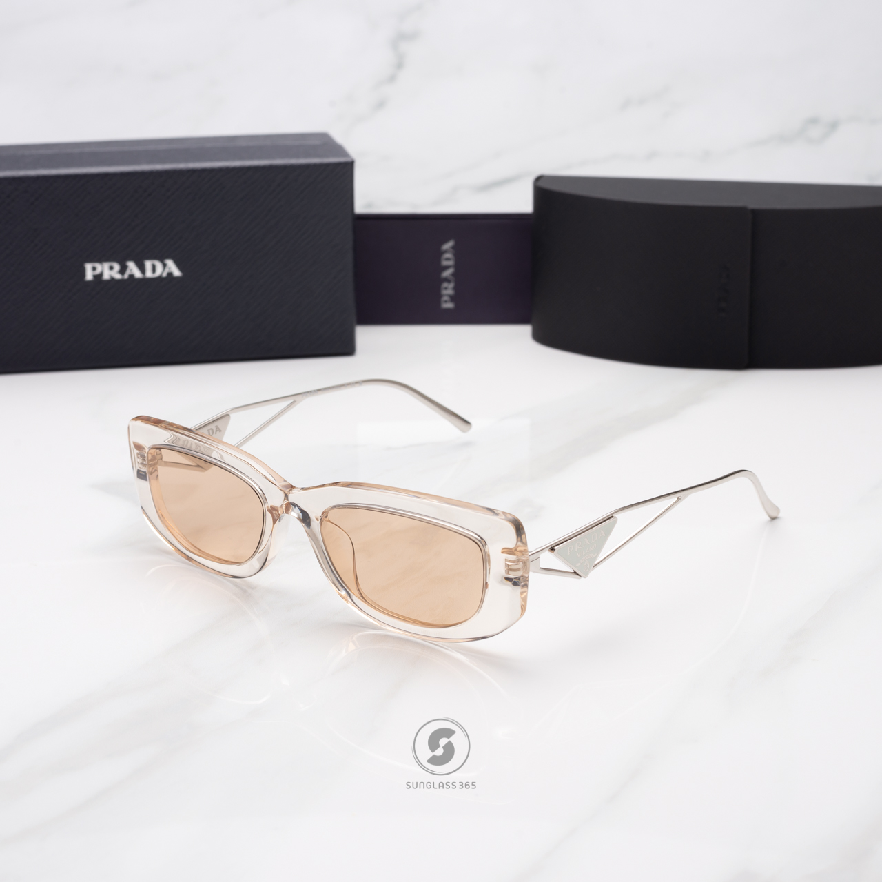 PRADA Symbole PR14YS 19M4I2 Crystal Beige