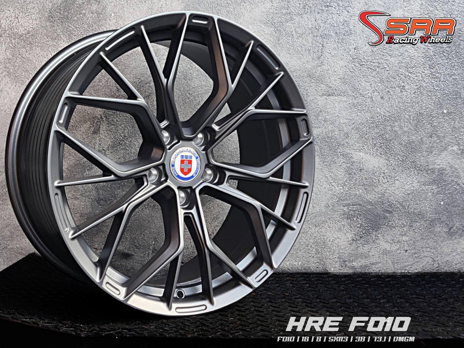 HRE : F010 18X8 5X113 38 DMGM (กันด้าน)