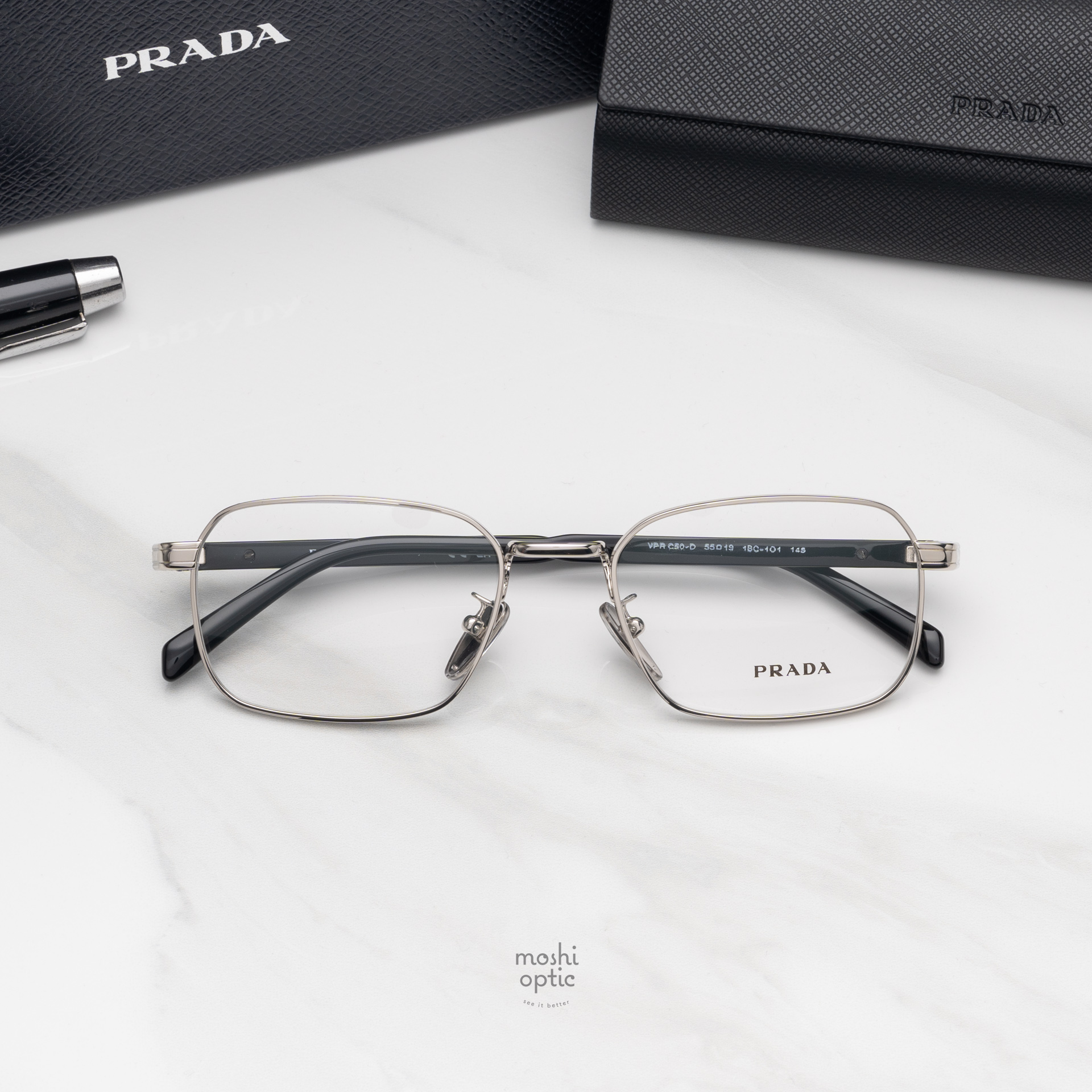 แว่นสายตา PRADA PRC50VD 1BC1O1