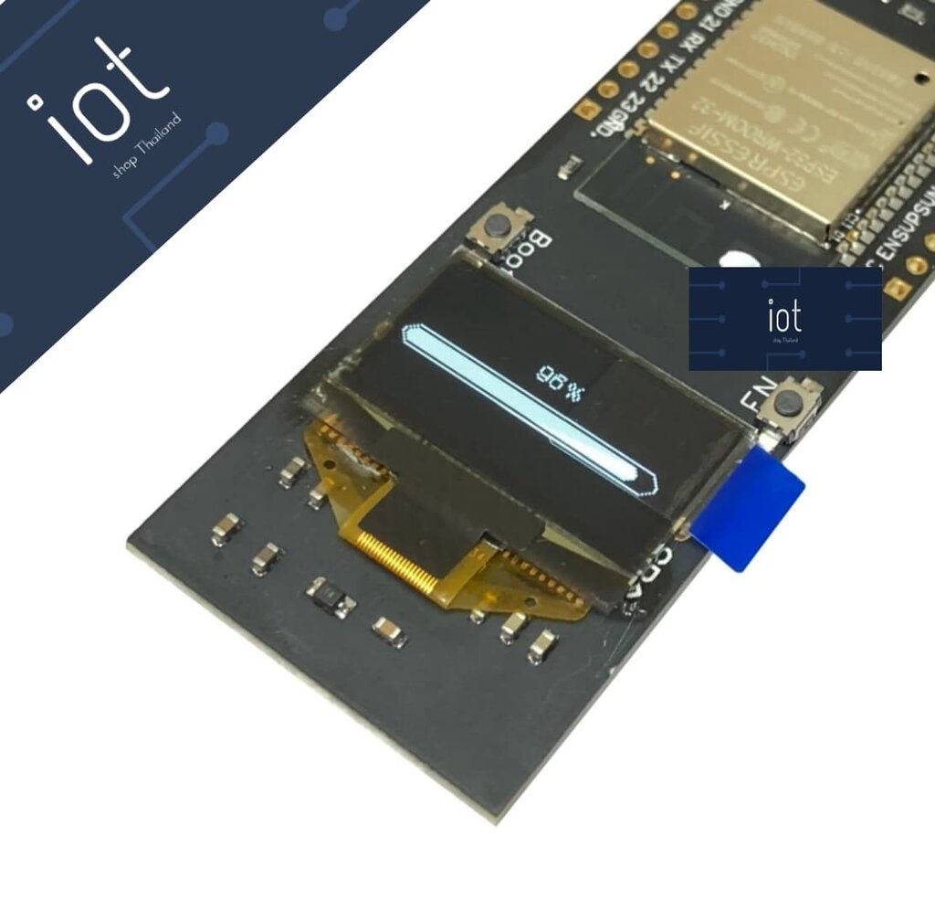 ESP32 0.96 inch OLED WiFi Bluetooth 18650 Battery Module